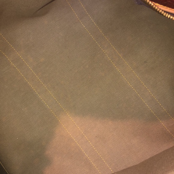 M ETRO MILANO Paisley Coated Canvas Vachetta Leather Boston Travel Bag 60 - Picture 13 of 14